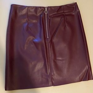 Pair of skirts - purple and black - Size M - Promod boutique francaise